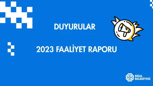 2023 FAALİYET RAPORU