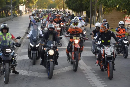 Biga Motosiklet Festivaline Damga Vuran Anlar - Fotoğraf 6